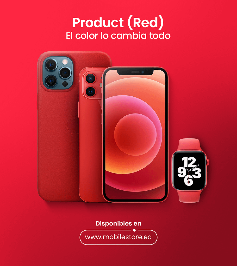 Product red, branding social | ROSVEL 