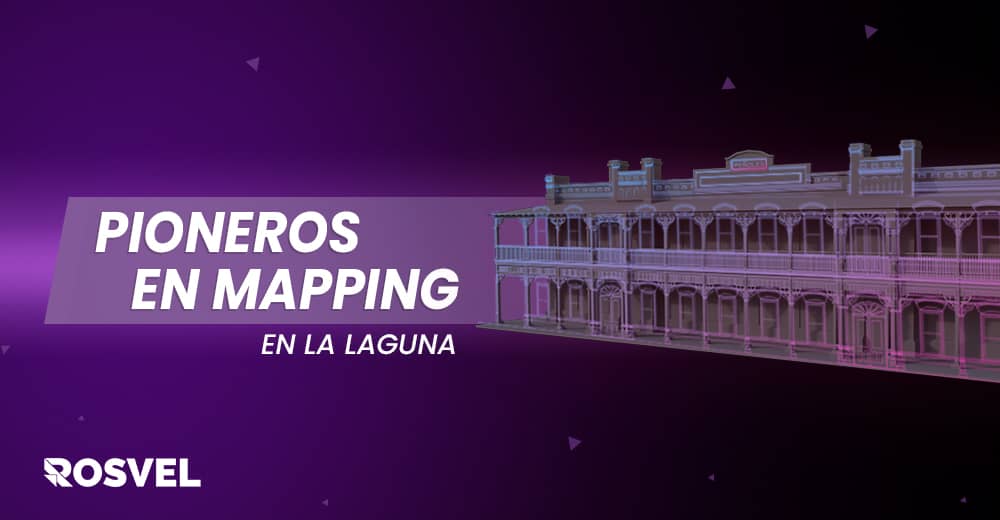 Pioneros en video mapping en La Laguna